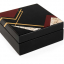 Gaston SUISSE (1896-1988) - Coffret carré en laque de Chine, circa 1928.